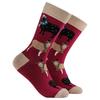 Tartan Sheep Lover Socks