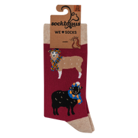 Tartan Sheep Lover Socks