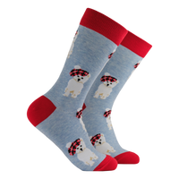 Tartan Westie Dog Socks