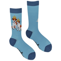 Jack Russell Terrier Socks - The Royal Couple