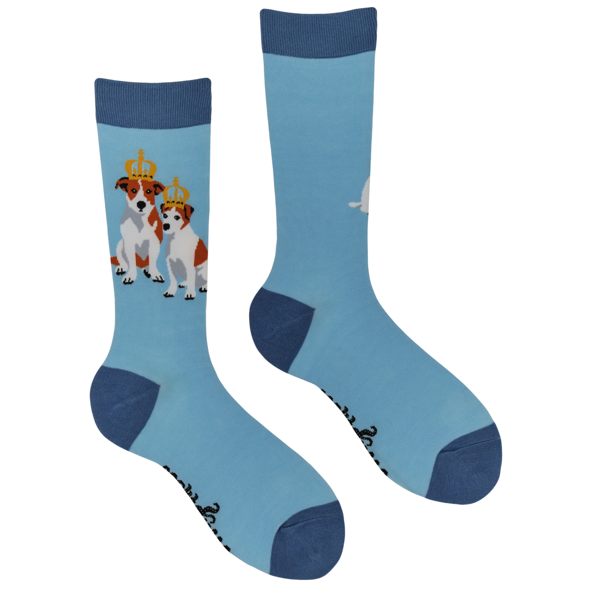 Jack Russell Terrier Socks - The Royal Couple