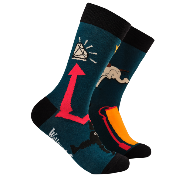 Wrong Trousers Socks - Wallace and Gromit