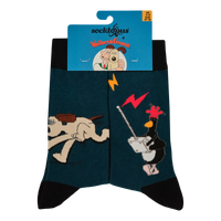 Wrong Trousers Socks - Wallace and Gromit