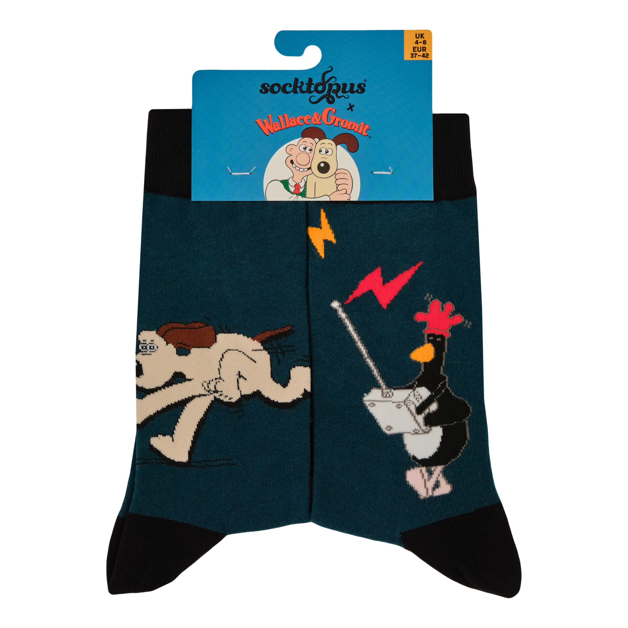 Wrong Trousers Socks - Wallace and Gromit