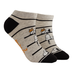 Tired Snoopy Trainer Socks - Peanuts