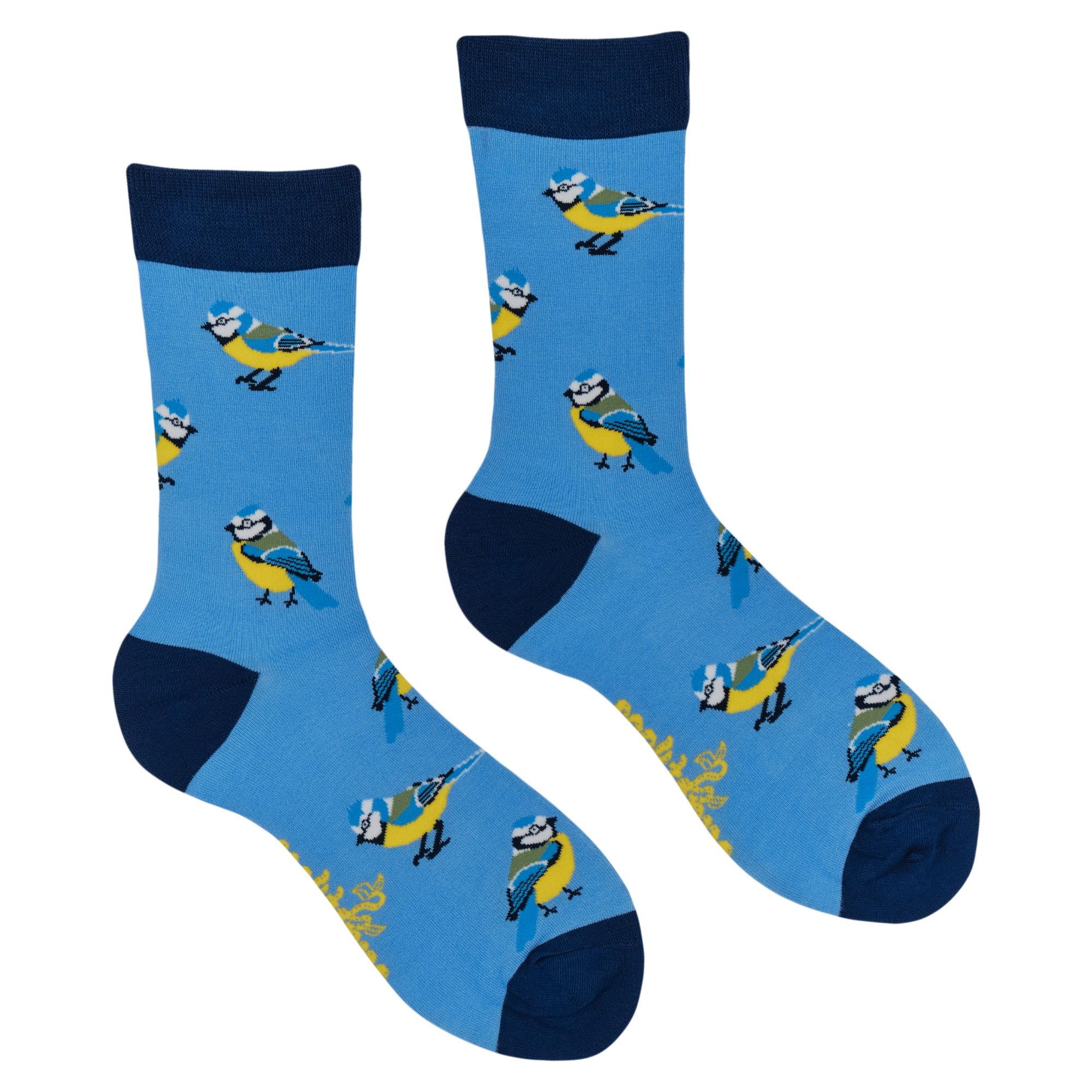 Blue Tit Bamboo Socks - Tit for Tat