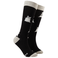 On My Way to Make the Vibe Weird Knee High Socks - Socktopus X Katie Abey