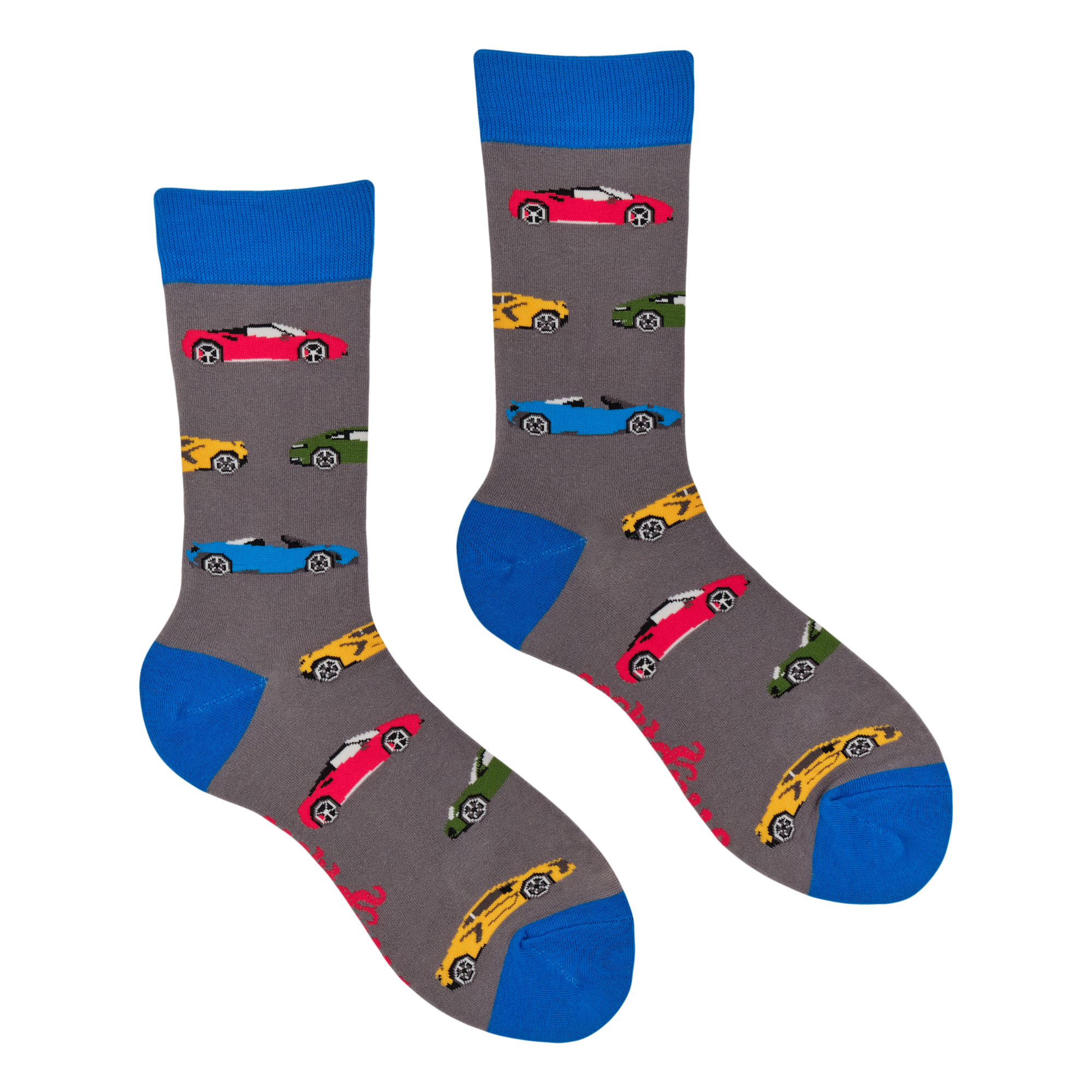 Race Car Socks - Toe Fast, Toe Furious