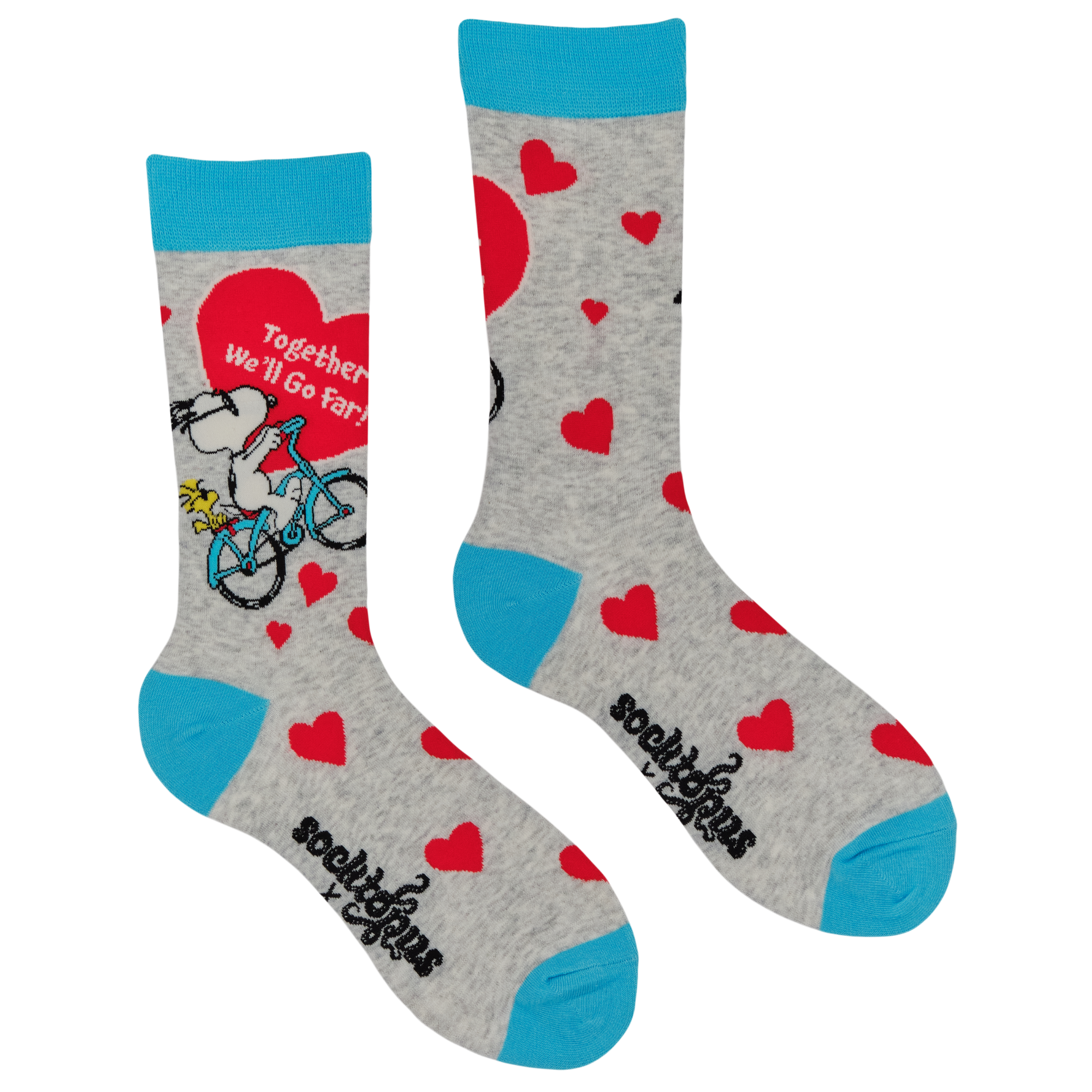 Together We Will Go Far Socks - Peanuts