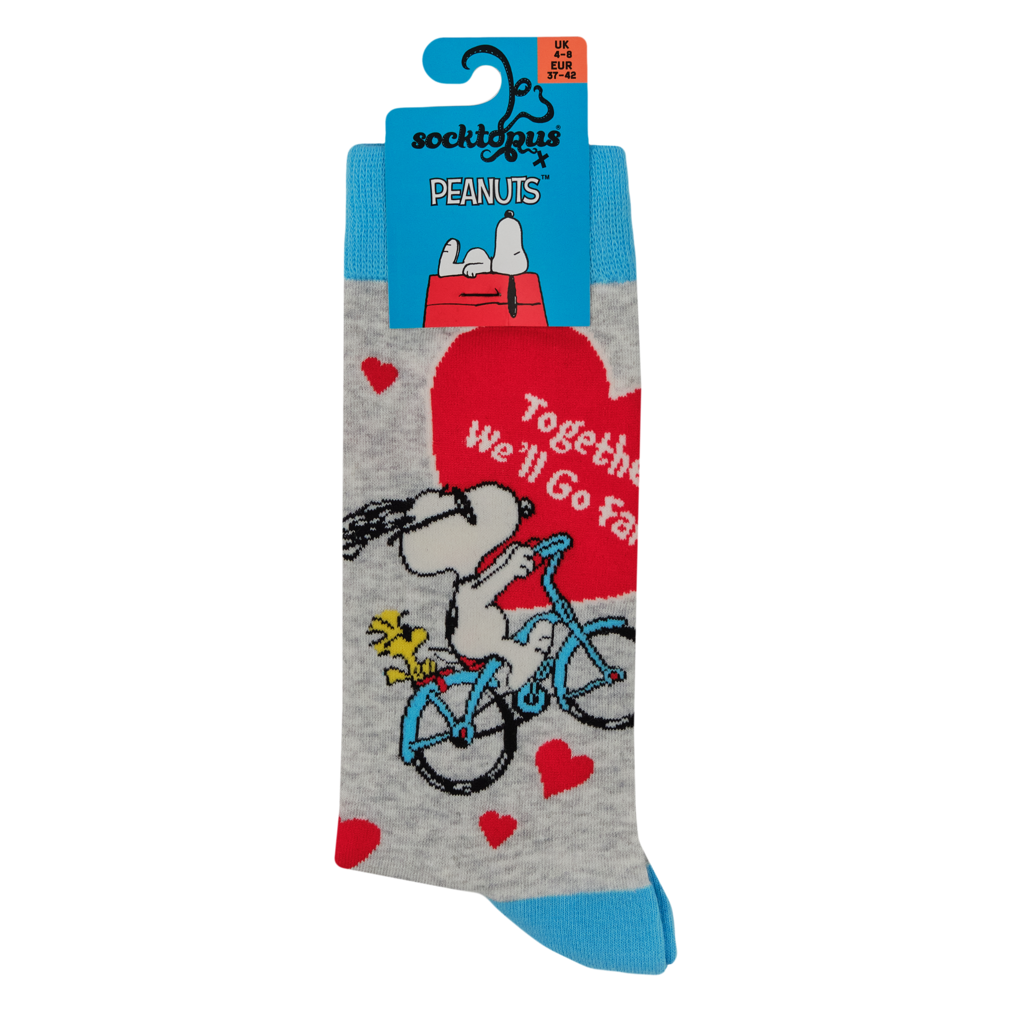 Together We Will Go Far Socks - Peanuts