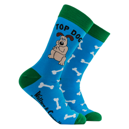 Top Dog Socks - Wallace and Gromit