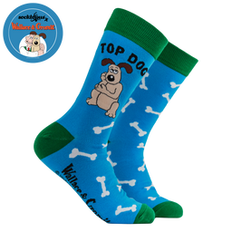 Top Dog Socks - Wallace and Gromit