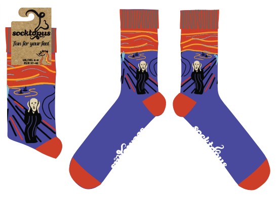 Art Socks - The Scream