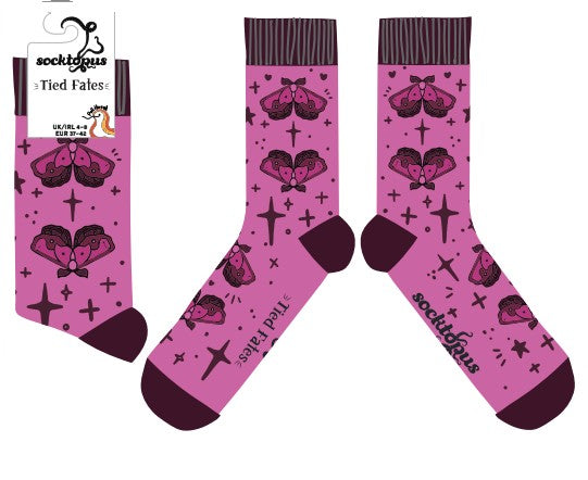 Moth Socks - Tied Fates