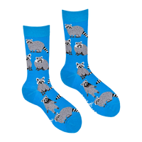 Raccoon Socks - Trash Panda