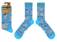 Raccoon Socks - Trash Panda
