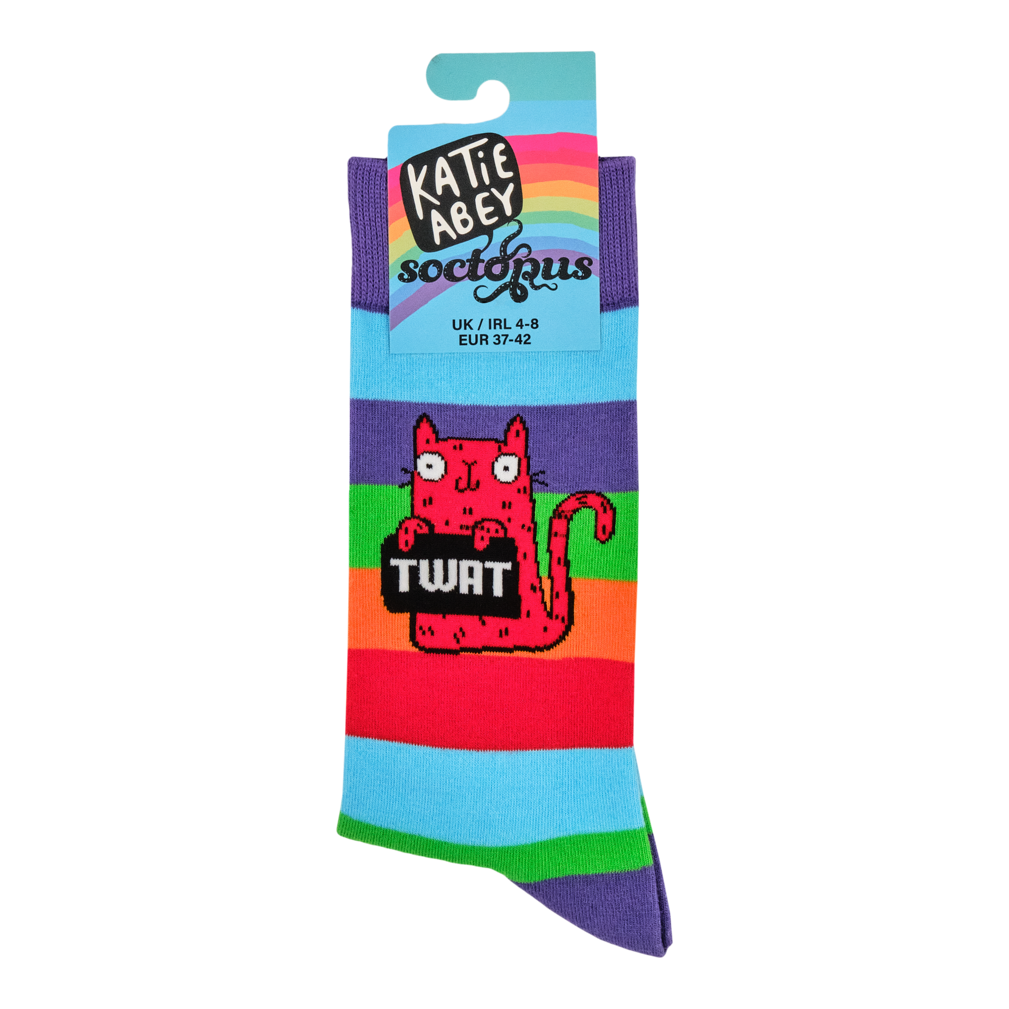 Twat Socks - Socktopus X Katie Abey