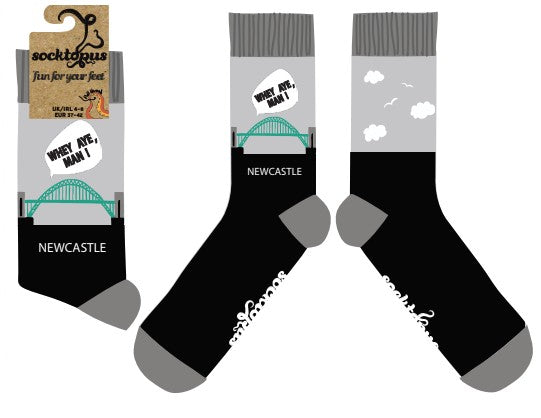 Tyne Bridge Socks