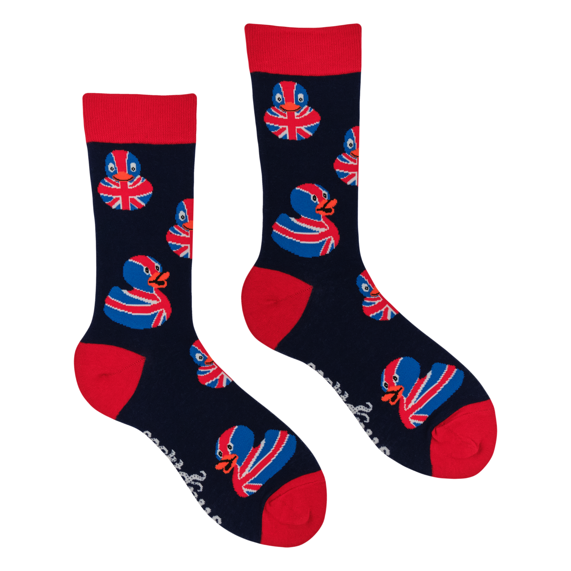 Union Jack Rubber Duck Socks