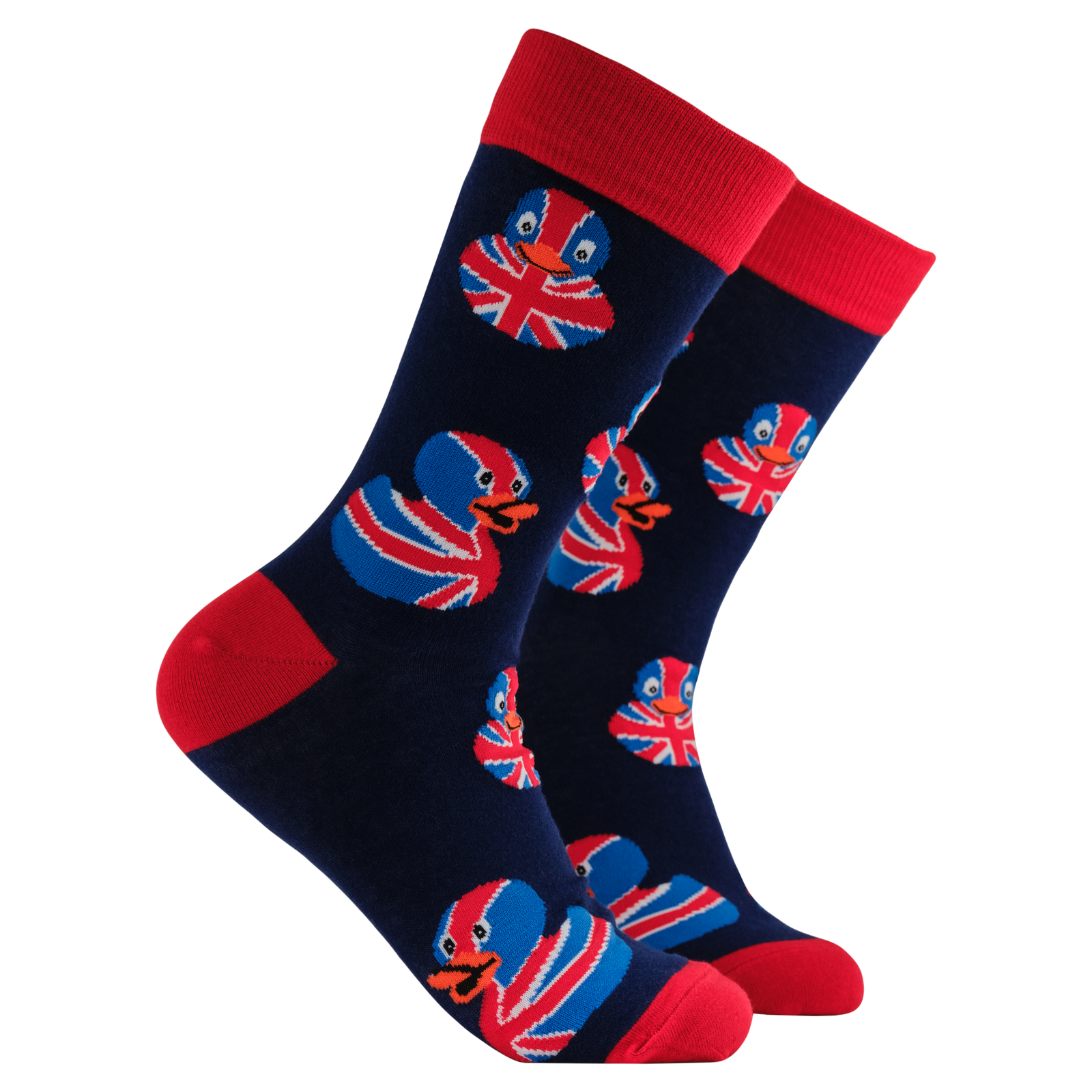 Union Jack Rubber Duck Socks