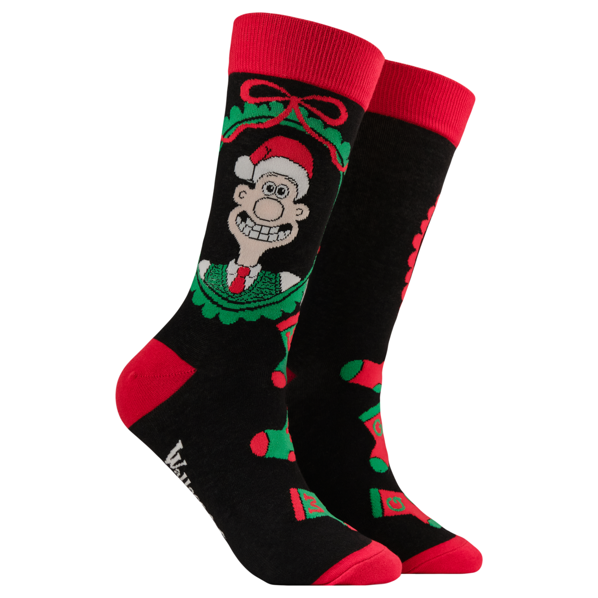Wallace and Gromit Xmas Socks - Wallace and Gromit