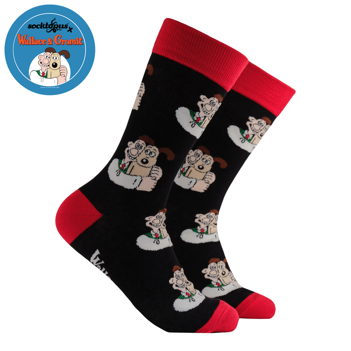 Wallace and Gromit Socks - Wallace and Gromit