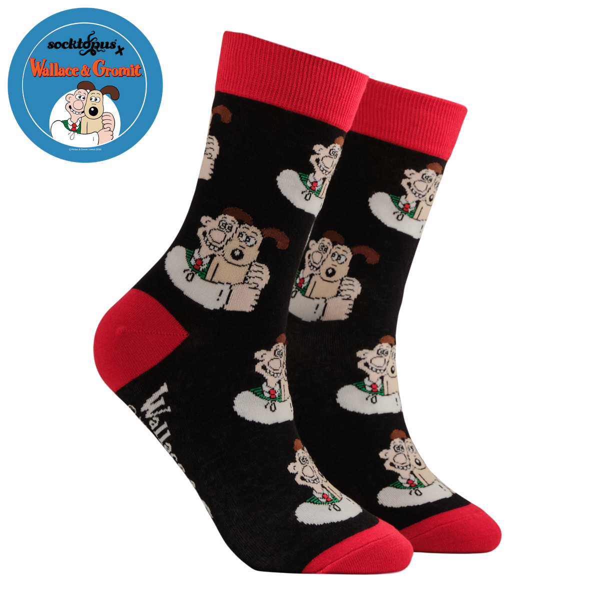 Wallace and Gromit Mini Socks - Wallace and Gromit
