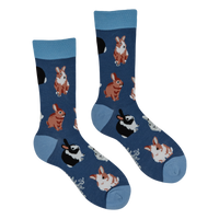 Bunny Bamboo Socks - Watersock Down