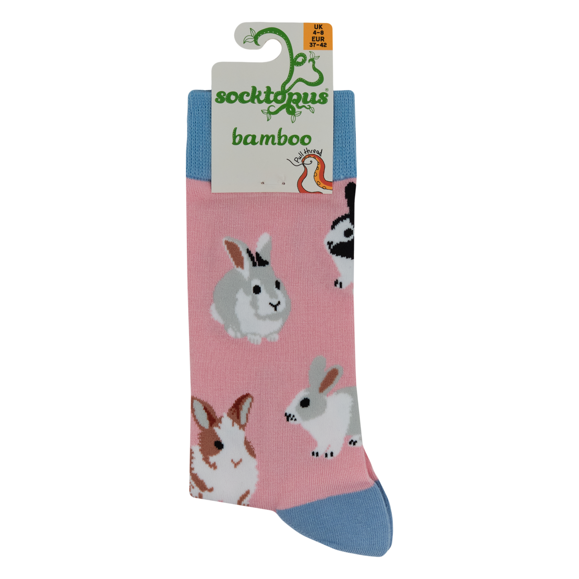 Bunny Bamboo Socks - Watersock Down