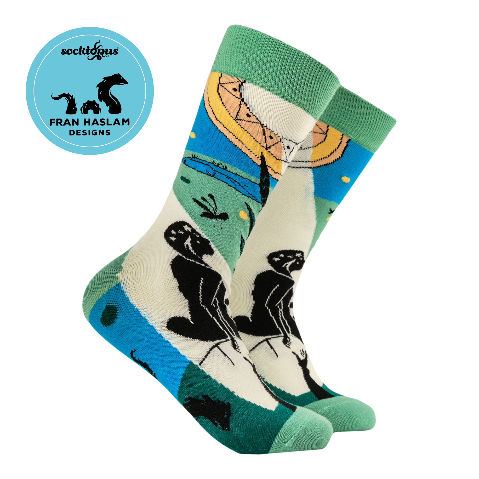 Persephone Socks - Fran Haslam