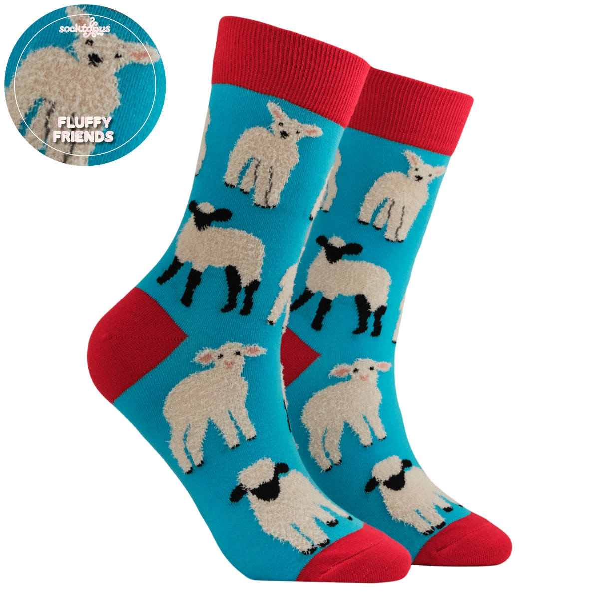 Fluffy Lamb Mini Socks