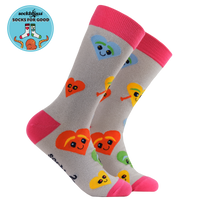 Tender - Lurex Hearts Socks