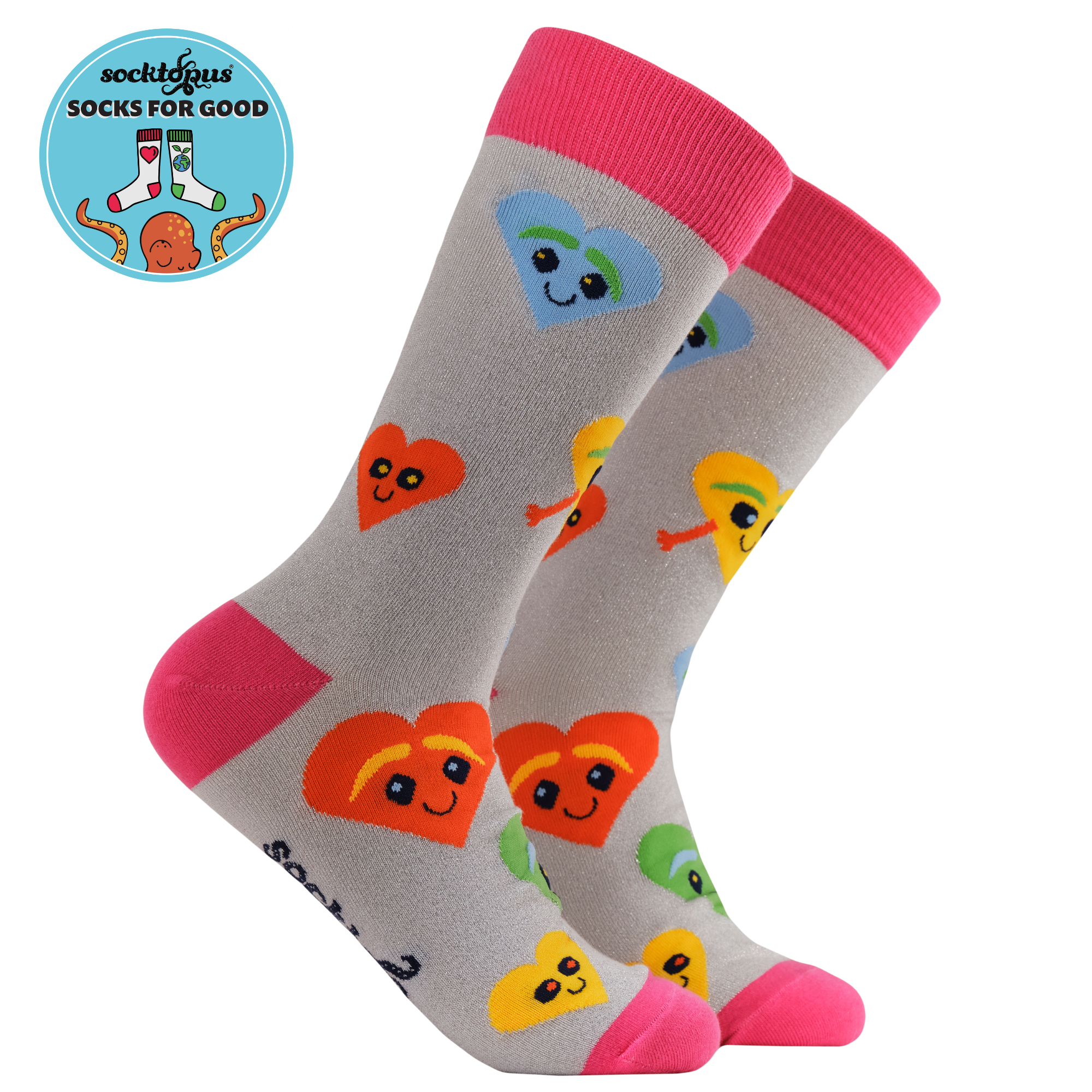 Tender - Lurex Hearts Socks