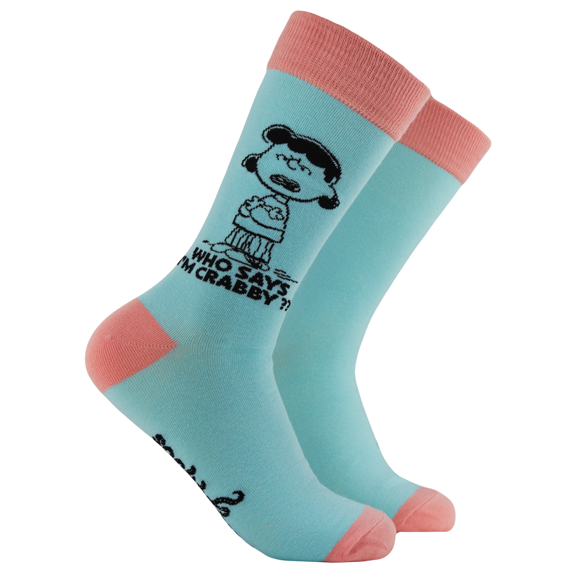 Who Says I'm Crabby?? Socks - Peanuts