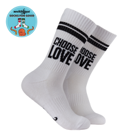 Choose Love Athletic Socks