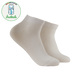 Cream Soda - Bamboo Colours Trainer Socks