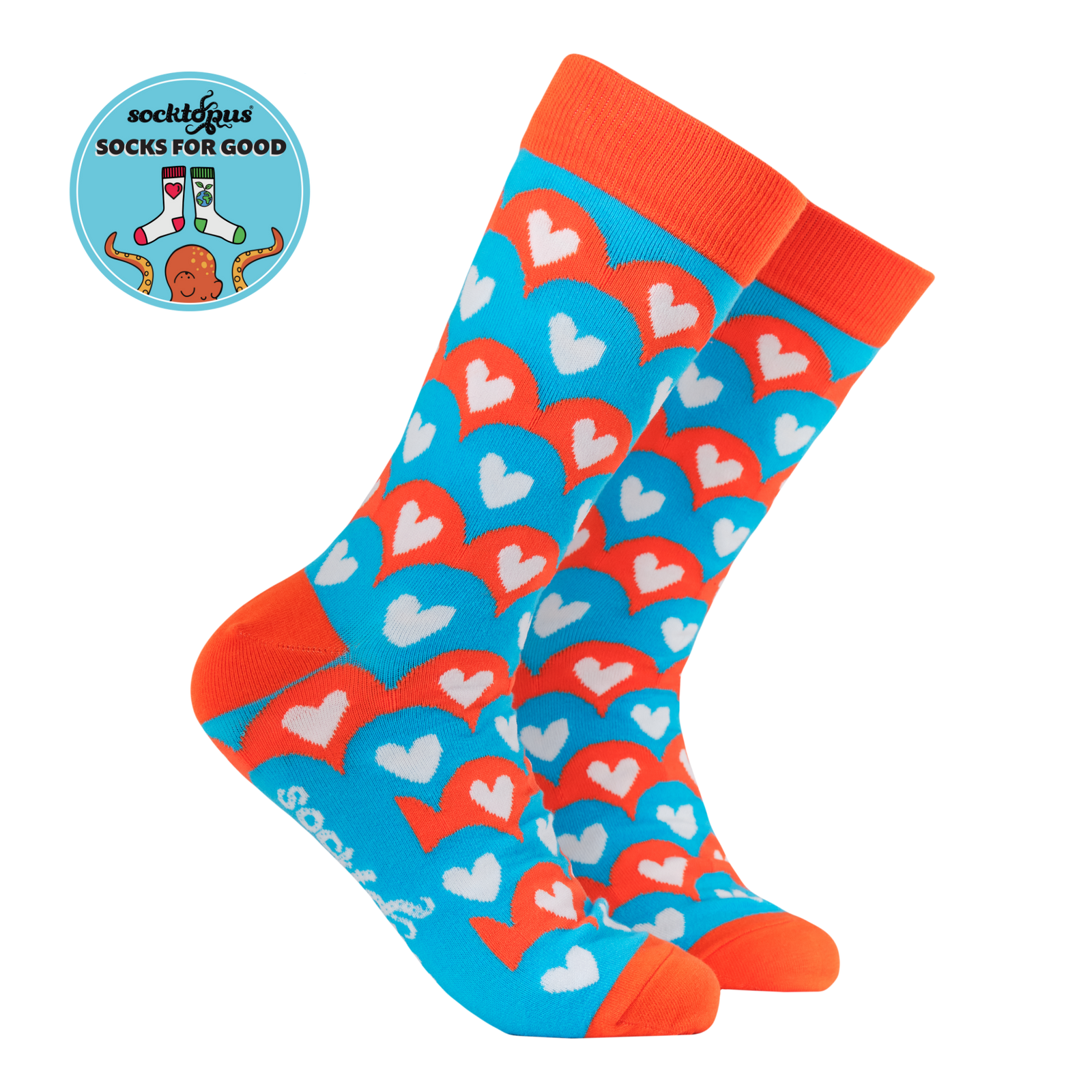 Hearts Socks - Chemo Hero