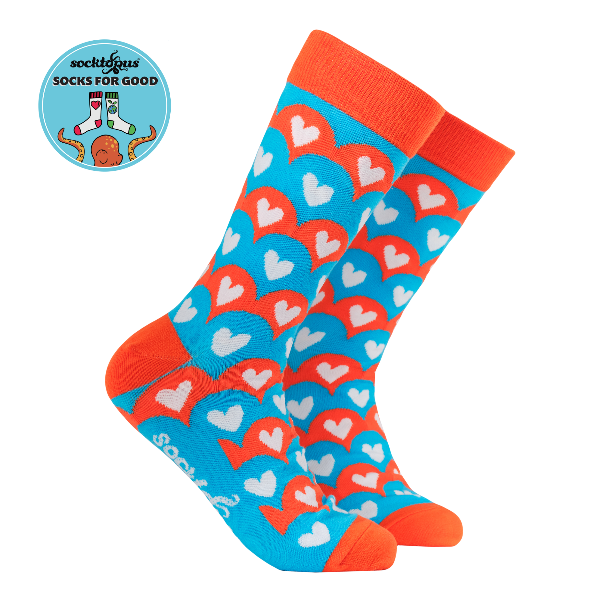 Hearts Socks - Chemo Hero