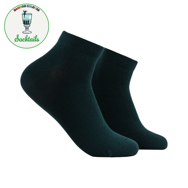 Absinthe - Bamboo Colours Trainer Socks
