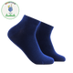 Blue Lagoon - Bamboo Colours Trainer Socks