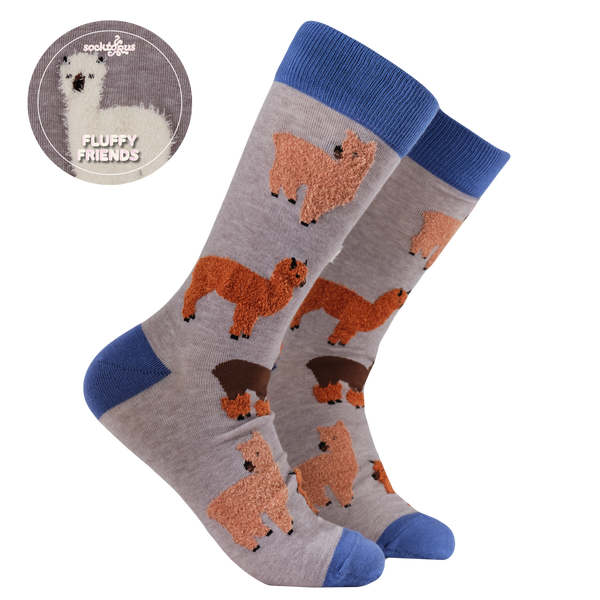 Fluffy Alpaca Socks