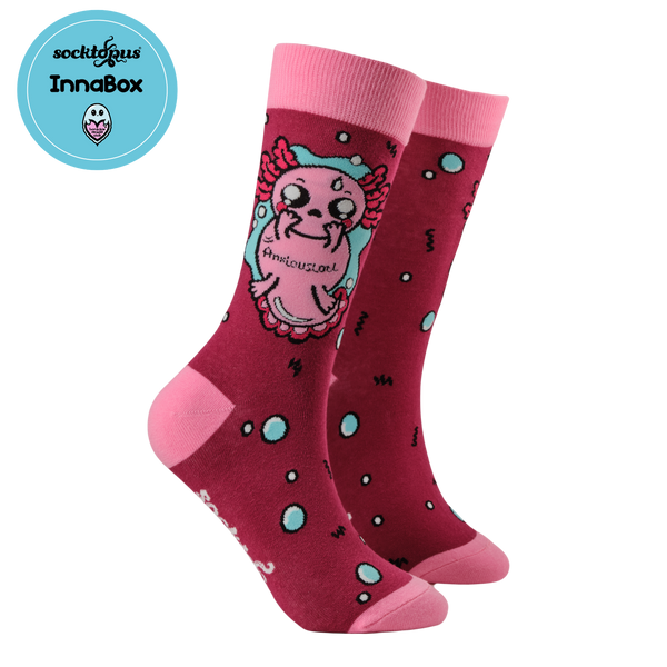InnaBox - Anxiouslotl Socks