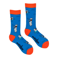 Swimming Snoopy Socks - Peanuts