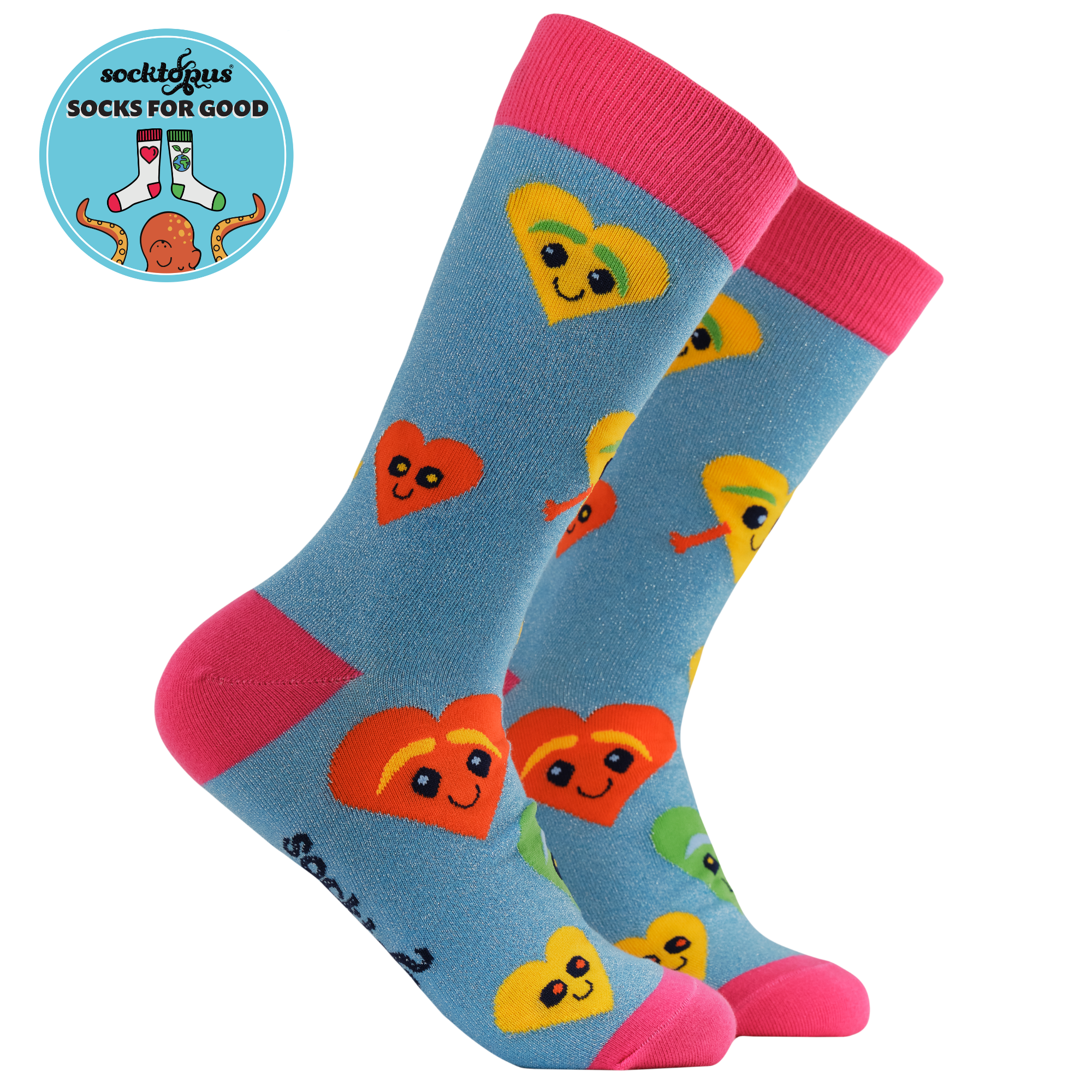 Tender - Lurex Hearts Socks