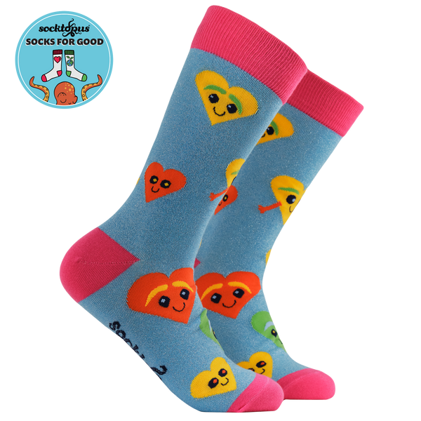 Tender - Lurex Hearts Socks
