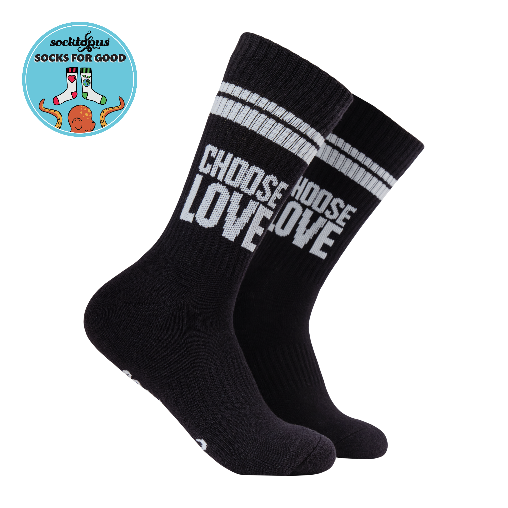 Choose Love Athletic Socks