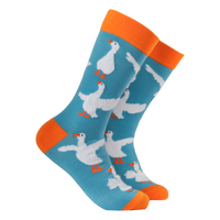 Fluffy Silly Goose Socks