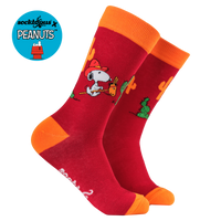 Snoopy Howdy Cowboy Socks - Peanuts