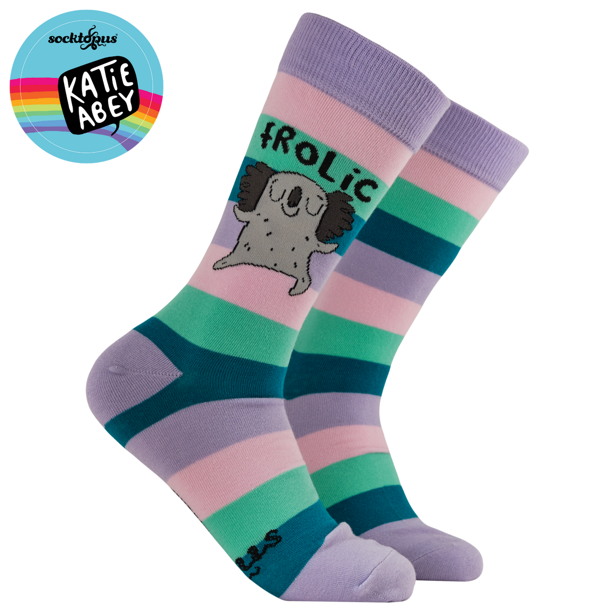 Frolicking Socks - Socktopus X Katie Abey