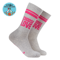 Choose Love Athletic Socks